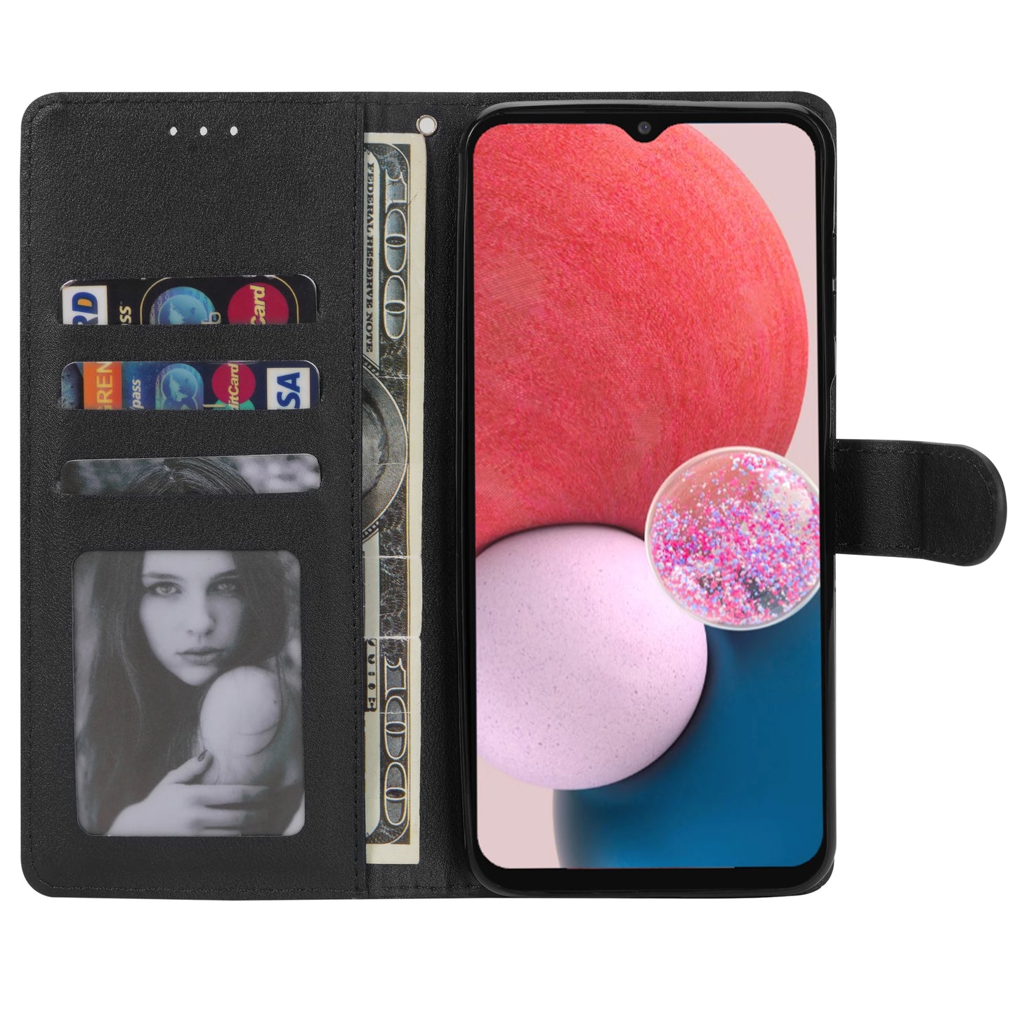 Classic Leather Wallet Phone Case For Samsung Galaxy A32 5G