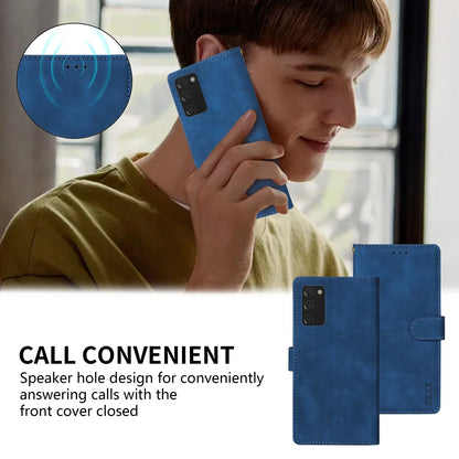 Magnetic Flip Leather Wallet Case for Samsung Galaxy S24 FE