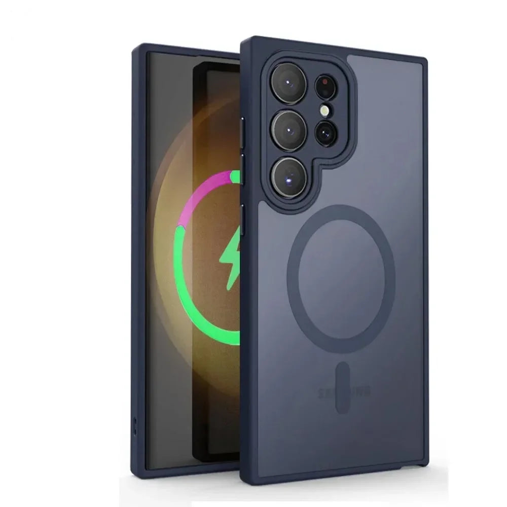 Magnetic Luxury Matte Case for Samsung Galaxy S26