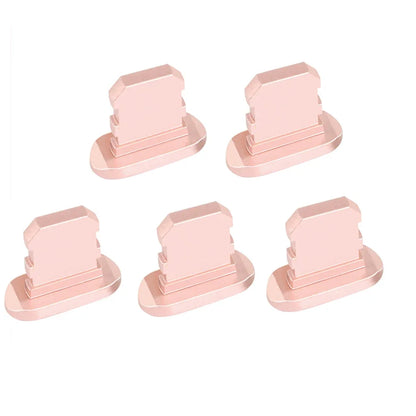 Metal Lightning Dust Plug for iPhone (5 Pack)
