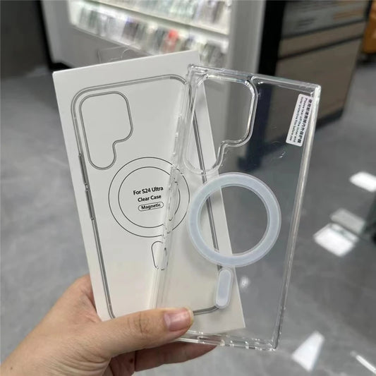 Clear MagSafe Magnetic Case for Samsung Galaxy S21 Plus