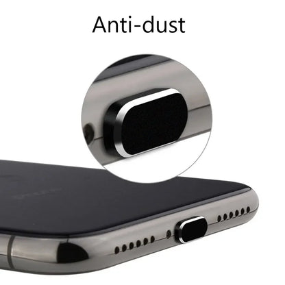 Metal Lightning Dust Plug for iPhone Lightning Port