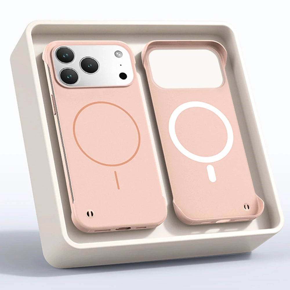 Ultra Thin Matte Frameless MagSafe Case for iPhone Air
