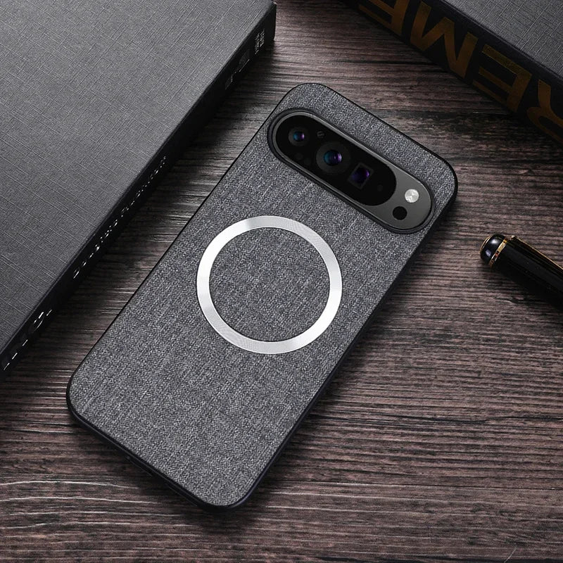 Fabric Cloth MagSafe Case for Google Pixel 9A