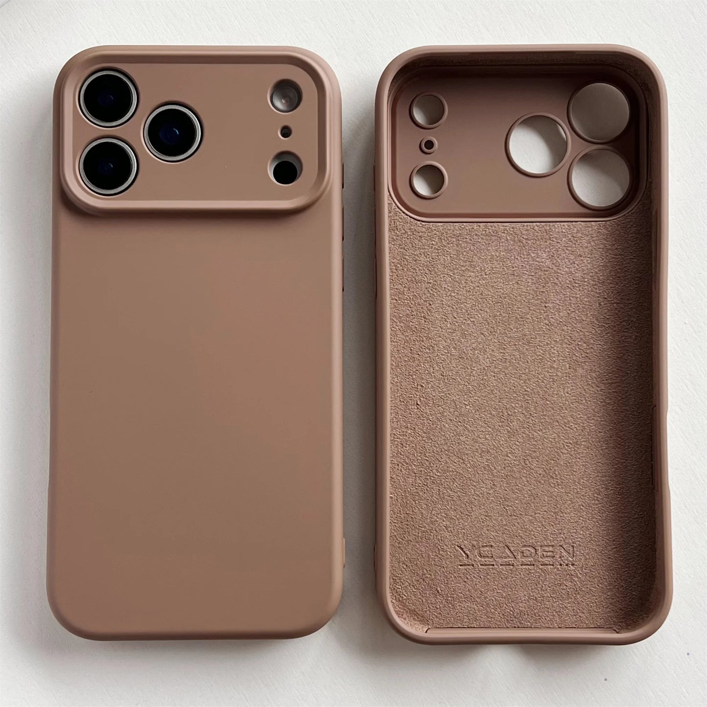 Shockproof Bumper Liquid Silicone Case for iPhone 16 Pro