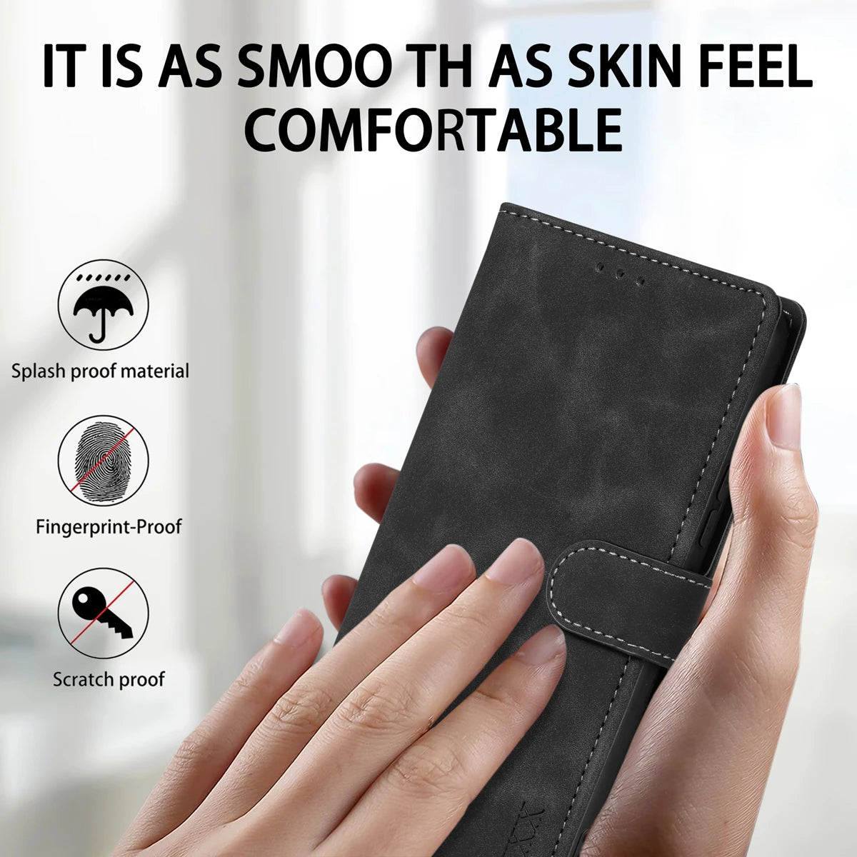 Magnetic Flip Leather Wallet Case for Samsung Galaxy S20 Plus