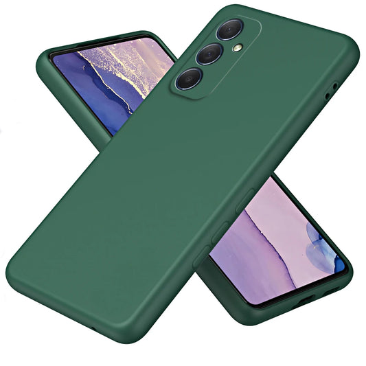 Solid Silicone Phone Case For Samsung Galaxy A55