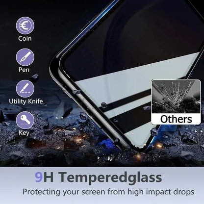 Anti-Spy Tempered Glass Screen Protector For Samsung Galaxy A52 (4 Pack)