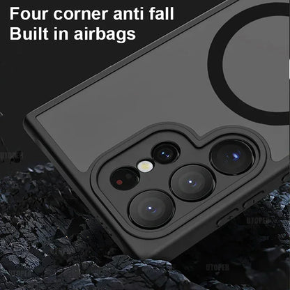 Magnetic Luxury Matte Case for Samsung Galaxy S26