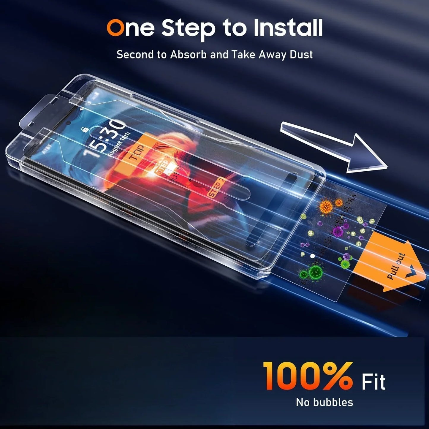 Tempered Glass Screen Protector For Samsung Galaxy S26 (2 Pack)