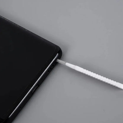Charging Port Dust Plug With Cleaning Brush For Lightning Port