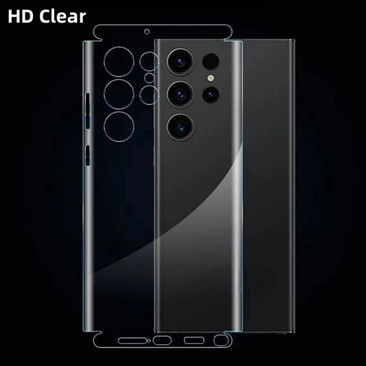 Clear Back Hydrogel Film for Samsung Galaxy S23