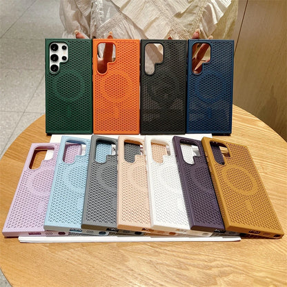 Cooling MagSafe Magnetic Case For Samsung Galaxy S22 Ultra