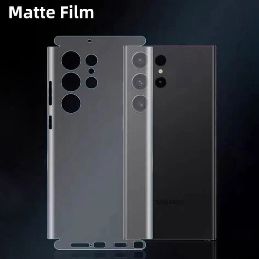 Matte Back Hydrogel Film for Samsung Galaxy S23
