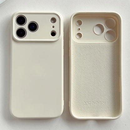 Shockproof Bumper Liquid Silicone Case for iPhone 17 Pro