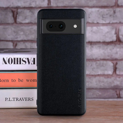Textile Leather Case for Google Pixel 5A