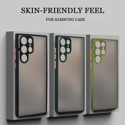 Matte Armor Shockproof Case For Galaxy A52 4G