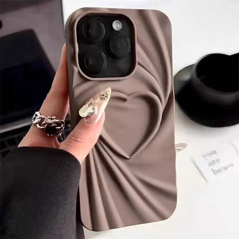 3D Love Heart Case For iPhone 14 Pro Max