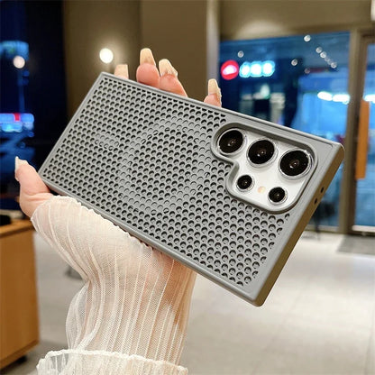 Cooling MagSafe Magnetic Case For Samsung Galaxy S22 Ultra