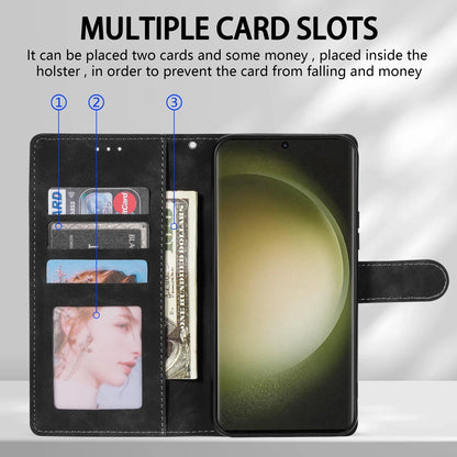 Magnetic Flip Leather Wallet Case for Samsung Galaxy S23 FE