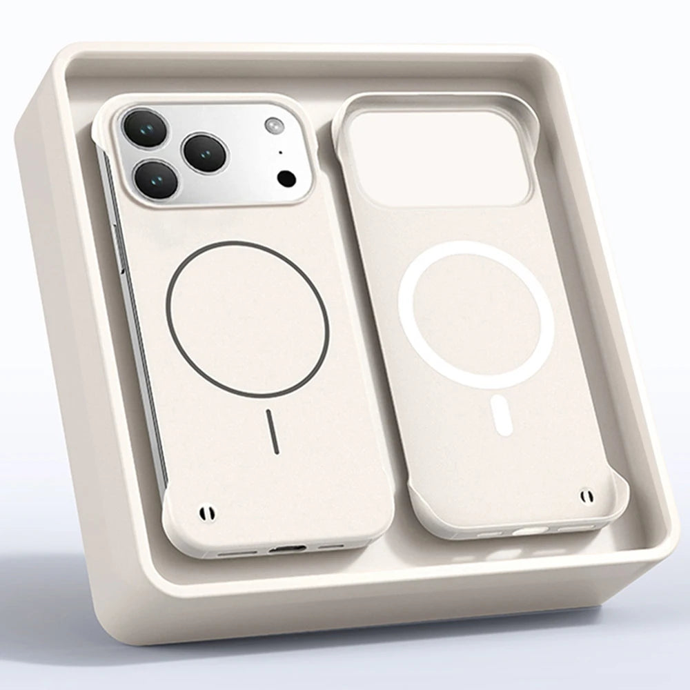 Ultra Thin Matte Frameless MagSafe Case for iPhone Air