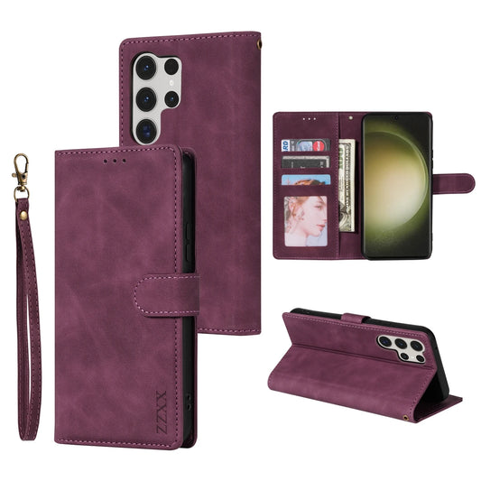 Magnetic Flip Leather Wallet Case for Samsung Galaxy S21