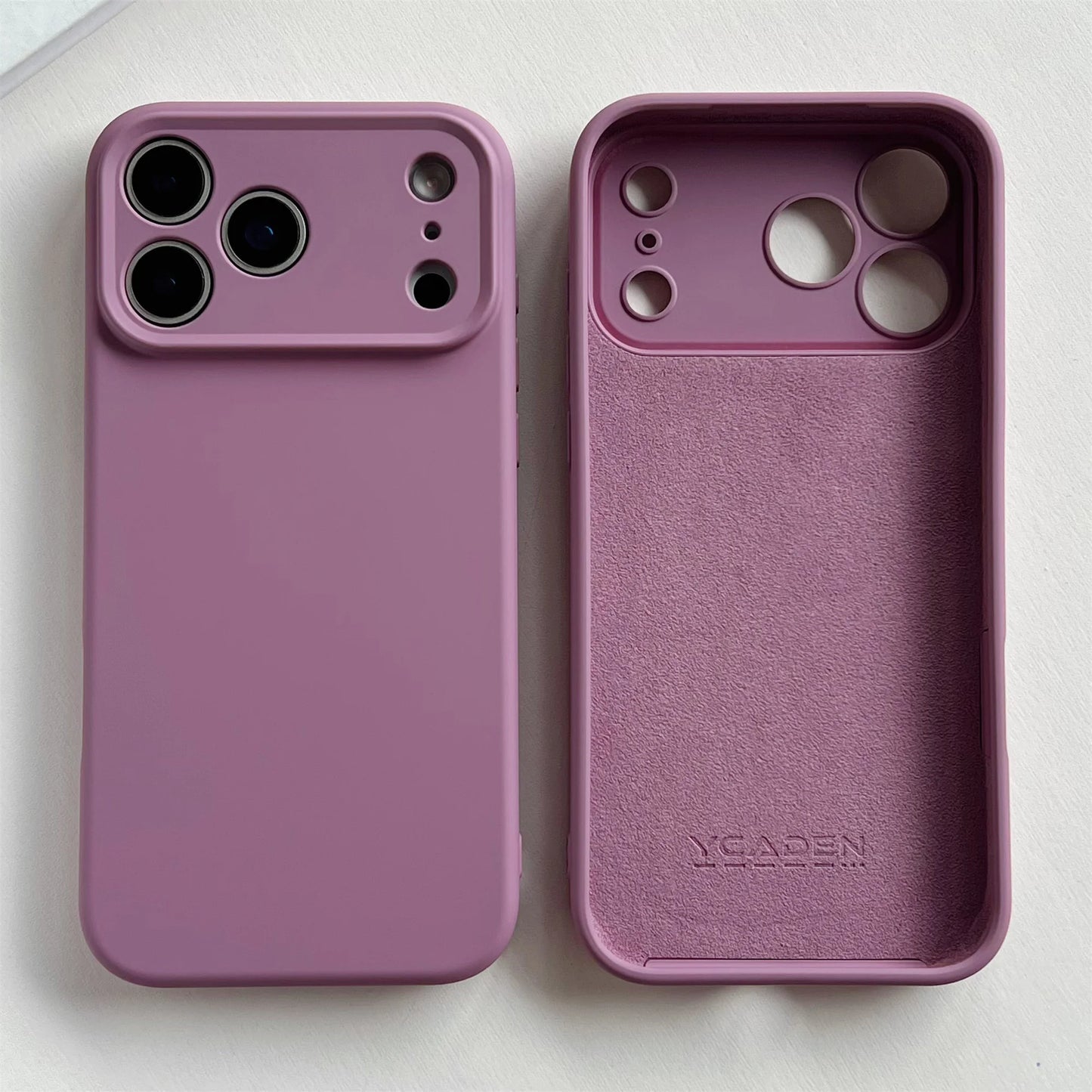 Shockproof Bumper Liquid Silicone Case for iPhone 16 Pro