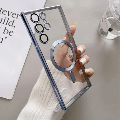 Transparent MagSafe Case For Samsung Galaxy S23