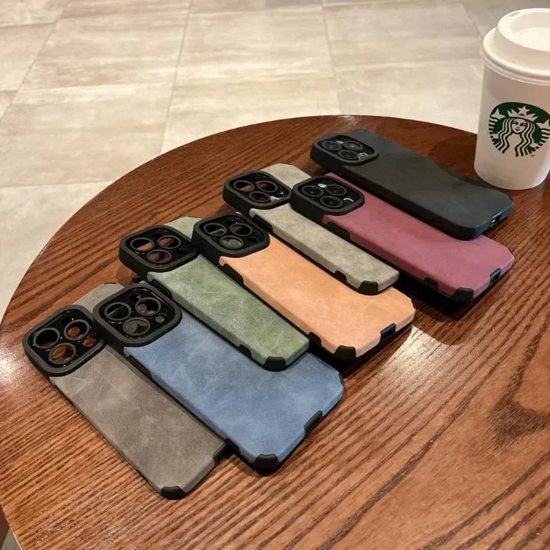 Fur Leather Case for iPhone 14 Pro Max