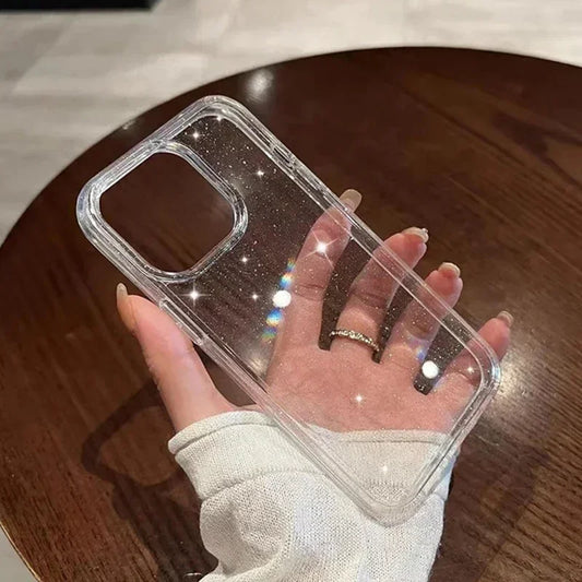 Glitter Clear Case for iPhone 17 Pro