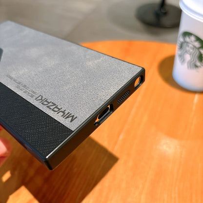 Matte Leather Shockproof Cover For Samsung Galaxy S25