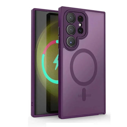 Magnetic Luxury Matte Case for Samsung Galaxy S26