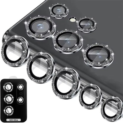 Glitter Diamond Camera Lens Protector For Samsung Galaxy S23