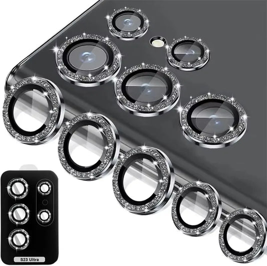 Glitter Diamond Camera Lens Protector For Samsung Galaxy S25