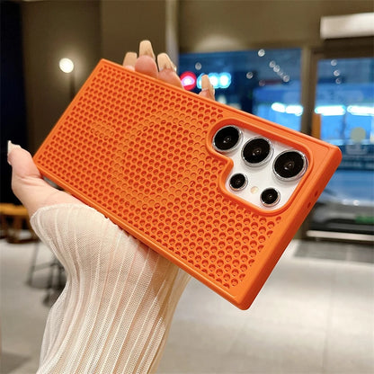 Cooling MagSafe Magnetic Case For Samsung Galaxy S22 Ultra