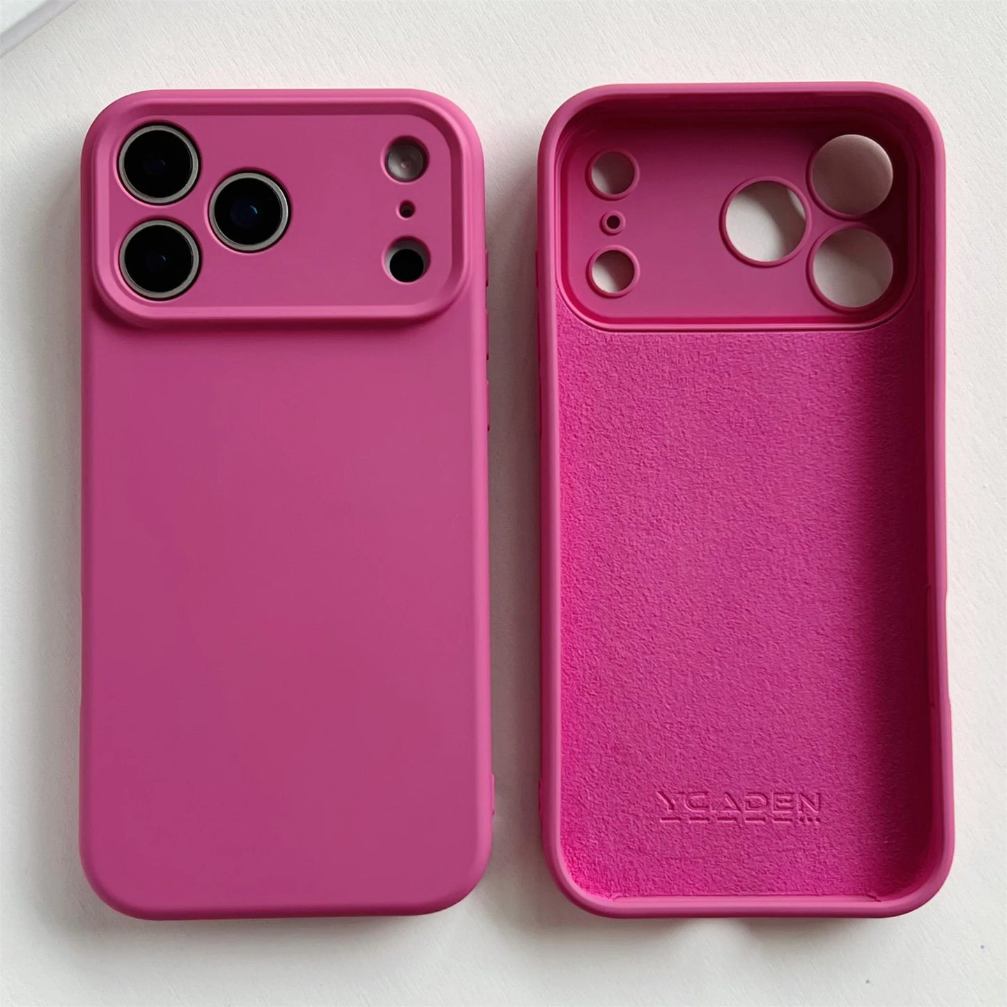 Shockproof Bumper Liquid Silicone Case for iPhone 17 Pro