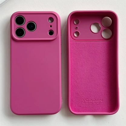 Shockproof Bumper Liquid Silicone Case for iPhone 17 Pro
