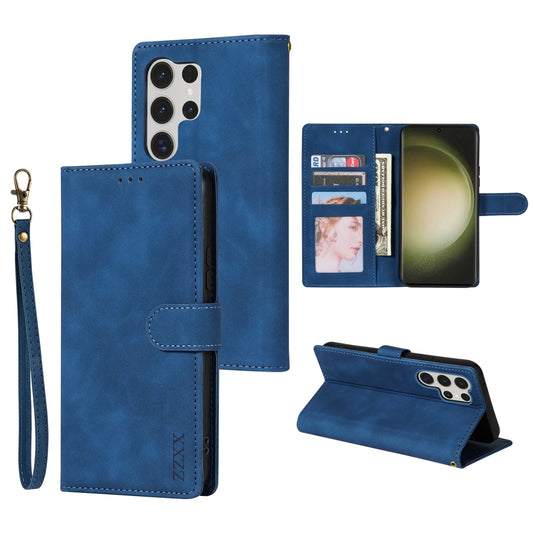 Magnetic Flip Leather Wallet Case for Samsung Galaxy S24